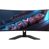 GIGABYTE GS34WQC 34" Curved gaming monitor Zwart, 2x HDMI, DisplayPort