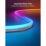 Govee Bend Clip for Govee Neon Rope Light 2 bevestiging Zwart, 5 stuks
