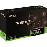 INNO3D GeForce RTX 5080 ICHILL FROSTBITE PRO grafische kaart DLSS 4, 3x DisplayPort, 1x HDMI 2.1