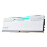 KLEVV 32 GB DDR5-6000 (2x 16 GB) Kit werkgeheugen Wit, KD5AGUA80-60A300J, CRAS V RGB, XMP 3.0, EXPO