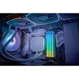 KLEVV 32 GB DDR5-6000 (2x 16 GB) Kit werkgeheugen Wit, KD5AGUA80-60A300J, CRAS V RGB, XMP 3.0, EXPO