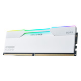 KLEVV CRAS V RGB 32 GB DDR5-6000 (2x 16 GB) werkgeheugen Wit, KD5AGUA80-60A300J, XMP, EXPO