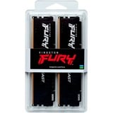 Kingston FURY 32 GB DDR5-6400 Kit werkgeheugen Zwart, KF564C32BBEK2-32, Fury Beast, XMP, EXPO