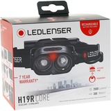 Ledlenser Hoofdlamp H19R Core ledverlichting Zwart