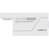 Lian Li EDGE1000 modulaire 1000 watt voeding  Wit, 1x 12V-2x6, 3x PCIe, 4x USB-header