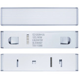 Lian Li UNI FAN CL120 Wireless Reverse case fan Wit, 4-pin PWM, Set van 3 stuks