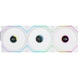 Lian Li UNI FAN TL 120 LCD Wireless Reverse Blade RGB case fans Wit, 3 stuks, 120 x 124 x 28 mm, PWM, 1x 9-pin USB, incl. controller