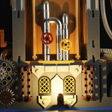 Lumibricks Steampunk World - Steampunk City bridge Constructiespeelgoed F9047