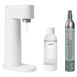 Mysoda Woody White bruiswatertoestel Wit, Incl. CO2-gascilinder & PET fles