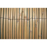 Nature Gespleten rietmat - afschermgraad 2/5, 1 x 3 meter begrenzing Houtkleur
