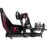 Next Level Racing F-GT Elite - Front & Side Mount edition racingsimulator Zwart/rood
