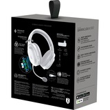 Razer Barracuda X gaming headset Wit, Bluetooth, pc, PlayStation 4, PlayStation 5, Xbox Series X|S, Nintendo Switch
