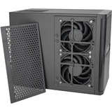 SilverStone CS240 server behuizing Zwart | 2x USB-A | 1x USB-C