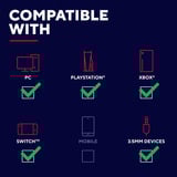 Trust GXT 489 Fayzo Multiplatform  over-ear gaming headset Zwart