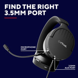 Trust GXT 489 Fayzo  Multiplatform over-ear gaming headset Zwart