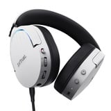 Trust GXT 491W Fayzo Draadloze  over-ear gaming headset Wit, 2.4 GHz | Bluetooth