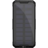 goobay Outdoor Solar Power Bank 20,000 mAh with Power Delivery powerbank Zwart