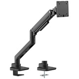goobay Single Monitor Mount Gaming, 17 tot 49 inch monitorarm Zwart