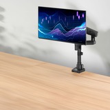 ACT Connectivity Monitorarm office solid pro, mechanische veer, 1 monitor Zwart