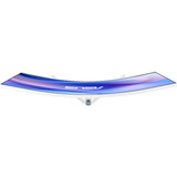 ASUS VU34WCIP-W 34" Curved UltraWide monitor Wit, 100 Hz, HDMI, DisplayPort, Audio, USB Type-C, Air Ionizer