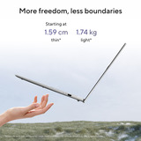 ASUS Vivobook S16 S3607QA-SH042W 16"  Copilot+ laptop Grijs | Qualcomm Snapdragon X X1-26-100 | Qualcomm Adreno GPU | 16 GB | 512 GB SSD