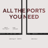 ASUS Zenbook 14 UM3406GA-QD031W 14"  Copilot+ laptop Zwart | Ryzen AI 7 445 | Radeon 840M | 32 GB | 1 TB SSD