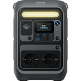 Anker SOLIX Draagbare Powerstation C300X, 288Wh Grijs, 300 Watt, 600 Watt SurgePad, PD 3.1