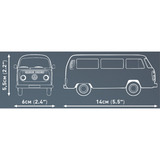 COBI Volkswagen T2b Bus Constructiespeelgoed Schaal 1:35