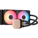 Corsair NAUTILUS II 240 RS ARGB-vloeistofkoeler voor CPU  waterkoeling Zwart