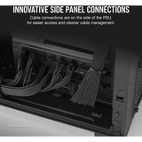 Corsair RM1000x SHIFT Plus Gold Refurbished modulaire 1000 watt voeding  Zwart, 1x 12V-2x6, 4x PCIe