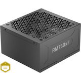 Corsair RM750x Shift, 750 Watt voeding  Zwart, 1x 12V-2x6, 2x PCIe, Kabel-Management