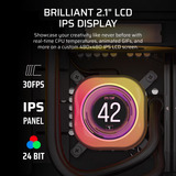 Corsair iCUE LINK TITAN 240 RX LCD RGB Refurbished waterkoeling Zwart