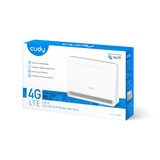 Cudy AC1200 Wi-Fi 4G LTE-Cat6 Gigabit Router LT700V mesh router Wit, Cudy Mesh, Cudy App, Nano simslot