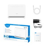 Cudy AC1200 Wi-Fi 4G LTE-Cat6 Gigabit Router LT700V mesh router Wit, Cudy Mesh, Cudy App, Nano simslot