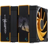 DeepCool AK620 ZERO DARK ZORIA cpu-koeler Zwart/oranje