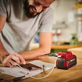 EINHELL Powerbank TE-CP 18 Li USB adapter Rood