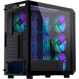 ENDORFY Arx 700 ARGB midi tower behuizing Zwart | 2x USB-A | 1x USB-C | RGB | Window