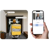 Foscam V5P, 3K/5MP Dual-Band WiFi camera met geluid- en lichtalarm Zwart