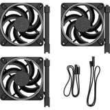 Fractal Design Momentum 12 RGB case fan Zwart, 4-pin PWM connector, ARGB Gen 2 (16 leds)