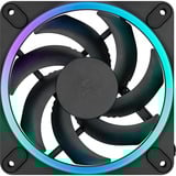 Fractal Design Momentum 12 RGB case fan Zwart, 4-pin PWM connector, ARGB Gen 2 (16 leds)