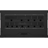 GIGABYTE AORUS ELITE GP-AE1000PM PG5 modulaire 1000 watt voeding  Zwart, 1x 12VHPWR, 6x PCIe