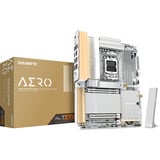 GIGABYTE X870E AERO X3D WOOD socket AM5 moederbord Zilver/houtkleur, RAID, 2x 5 Gb-LAN, WLAN, BT, Sound, ATX