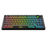Glorious Aura V3 RGB Keycaps Zwart, Pudding-style keycaps, Double Shot PBT, 130 stuks