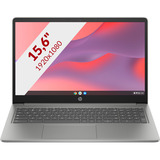 HP Chromebook 15a-nb0150nd (B0WV3EA) 15.6"  laptop Zilver | N100 | UHD Graphics | 8 GB | 128 GB UFS