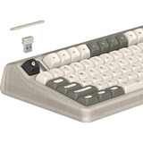 Iqunix OG80 Hitchhiker Wireless Mechanical Keyboard Grijs, US lay-out (QWERTY), IQUNIX Moonstone Turbo, 80% (TKL)	, RGB leds, Hot-swappable, PBT, 2.4GHz | Bluetooth 5.1 | USB-C
