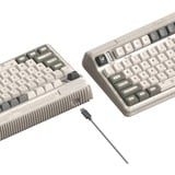 Iqunix OG80 Hitchhiker Wireless Mechanical Keyboard Grijs, US lay-out (QWERTY), IQUNIX Moonstone Turbo, 80% (TKL)	, RGB leds, Hot-swappable, PBT, 2.4GHz | Bluetooth 5.1 | USB-C