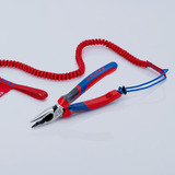 KNIPEX Spitse kombitang combinatietang Rood/blauw