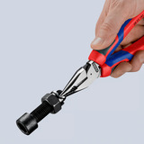 KNIPEX Spitse kombitang combinatietang Rood/blauw