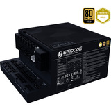 Lian Li EDGE GOLD 1000 modulaire 1000 watt voeding  Zwart, 1x 12V-2x6, 4x PCIe, 4x USB-header hub