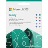 Microsoft Office 365 Family software Nederlands, 1 jaar